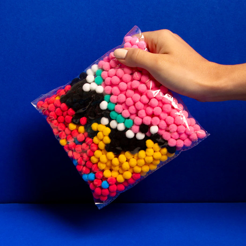 Donut - Pom pom art - Image 4