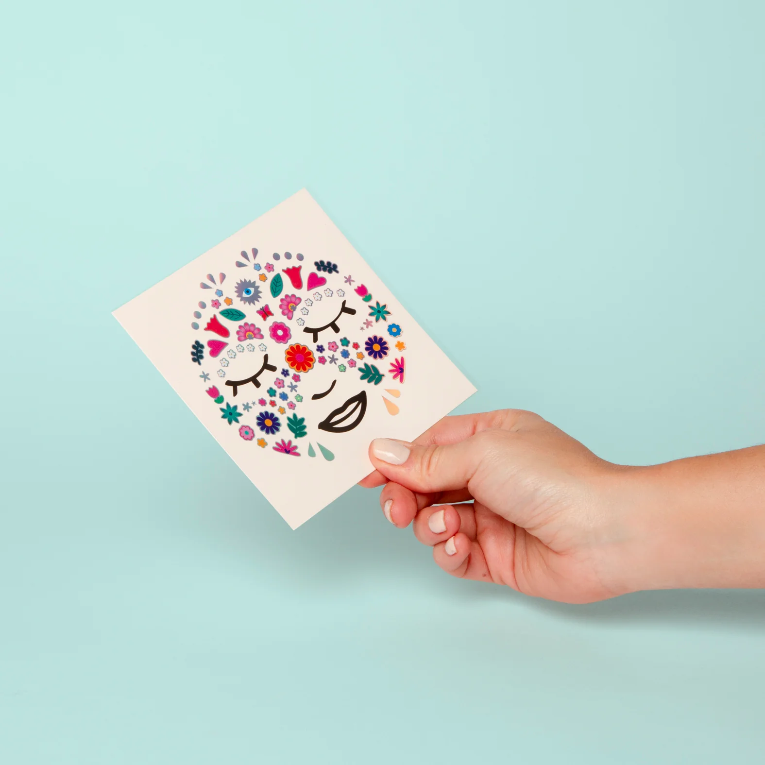 FLOWER - FACE STICKERS - Image 5