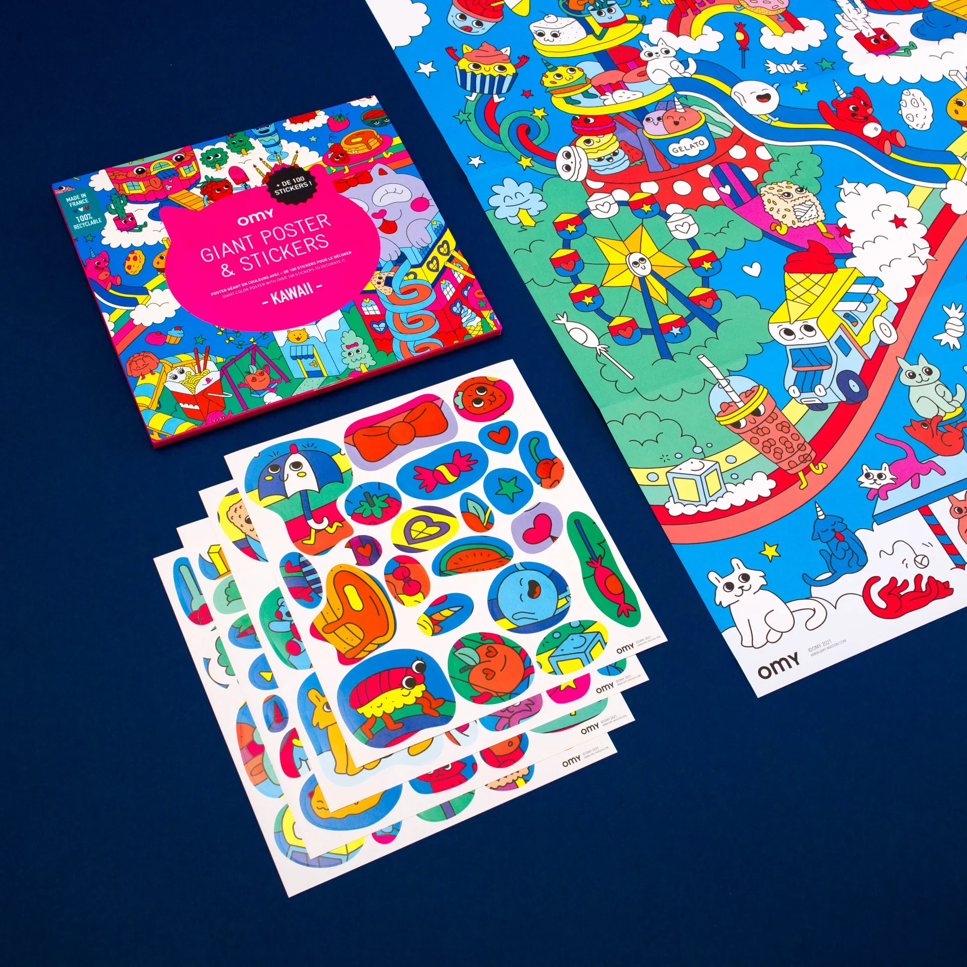 Kawaii - Giant Sticker Poster - Image 3