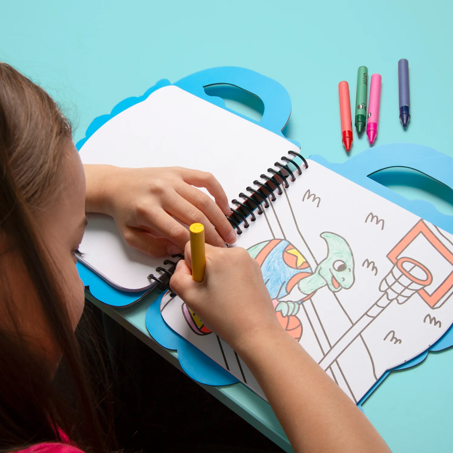 SUPER COLORING & STICKER BOOK DINO - Image 4
